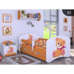 Otroška postelja Happy babies Medo 01